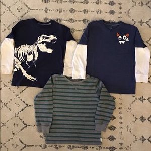 Boys Carter’s Size 5 Long Sleeve Shirts